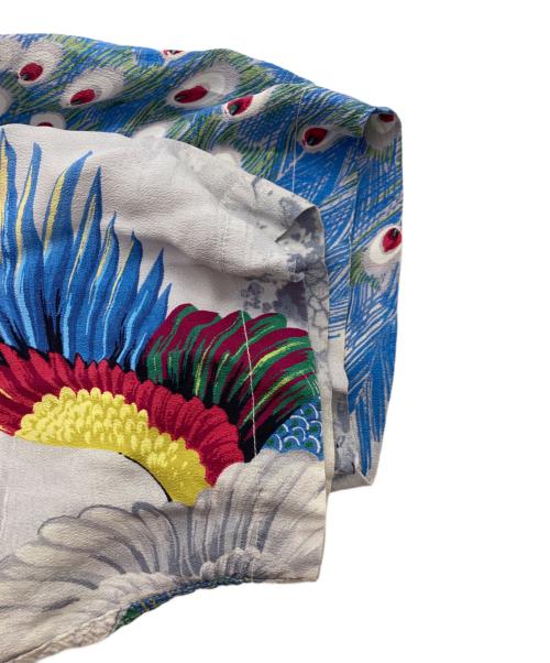 KAMEHAMEHA（カメハメハ）KAMEHAMEHA (カメハメハ) Sun Surf (サンサーフ) 復刻 スペシャルエディション アロハシャツ グレー サイズ:Ｍの古着・服飾アイテム