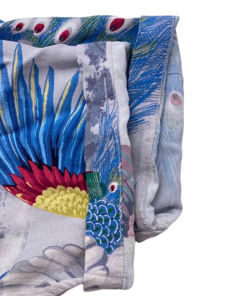 KAMEHAMEHA（カメハメハ）KAMEHAMEHA (カメハメハ) Sun Surf (サンサーフ) 復刻 スペシャルエディション アロハシャツ グレー サイズ:Ｍの古着・服飾アイテム