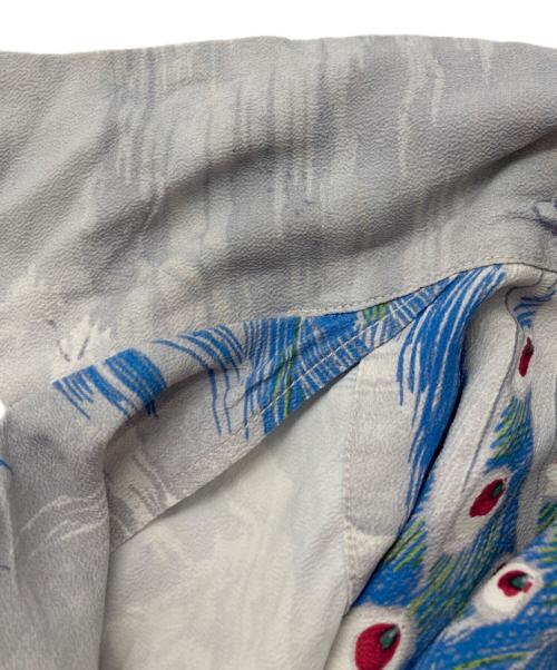 KAMEHAMEHA（カメハメハ）KAMEHAMEHA (カメハメハ) Sun Surf (サンサーフ) 復刻 スペシャルエディション アロハシャツ グレー サイズ:Ｍの古着・服飾アイテム