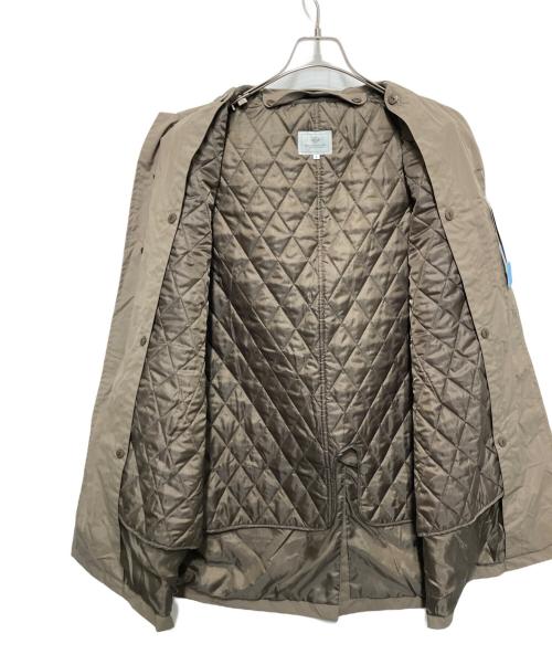 BEAMS HEART（ビームスハート）BEAMS HEART (ビームスハート) パーテックス(R) ステンカラーコート ブラウン サイズ:L 未使用品の古着・服飾アイテム