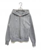 Championチャンピオン）の古着「リバースウィーブスウェットパーカー」｜グレー