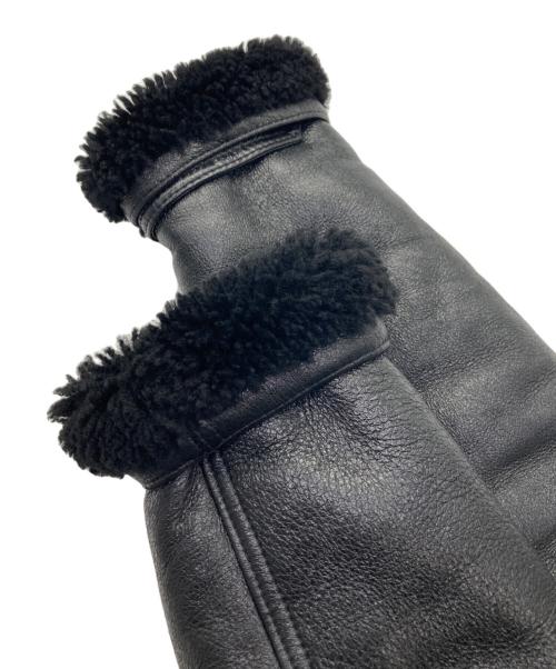 CELINE（セリーヌ）CELINE (セリーヌ) ムートンコート ブラック サイズ:52の古着・服飾アイテム