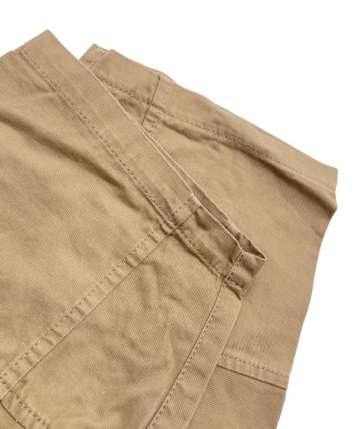 JUNYA WATANABE COMME des GARCONS（(ジュンヤワタナベ コムデギャルソン）JUNYA WATANABE COMME des GARCONS ((ジュンヤワタナベ コムデギャルソン) ウエストドローコード クロップドパンツ ベージュ サイズ:Ｍの古着・服飾アイテム