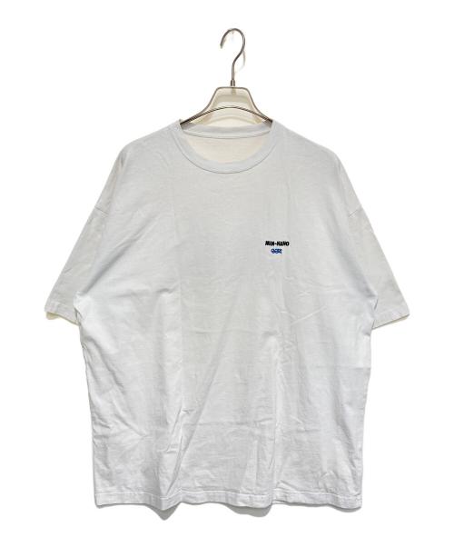 SSZ（エスエスズィー）SSZ (エスエスズィー) MIN-NANO (ミンナノ) コラボバックプリントTシャツ ホワイト サイズ:Lの古着・服飾アイテム