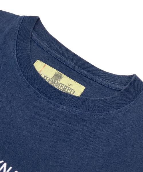 SSZ（エスエスズィー）SSZ (エスエスズィー) プリントTシャツ ネイビー サイズ:Mの古着・服飾アイテム