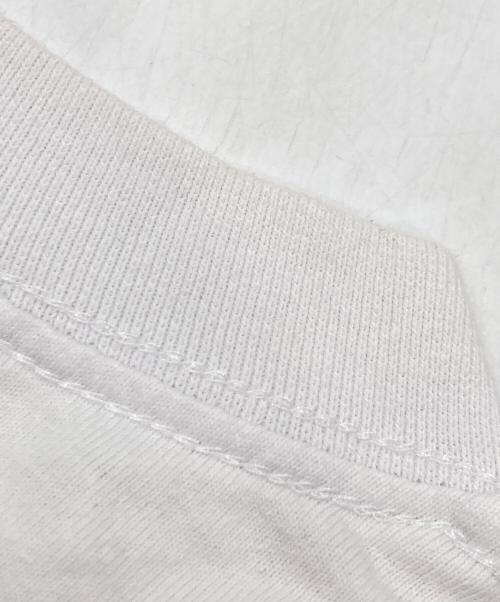 BROCHURE（ブローシュアー）BROCHURE (ブローシュアー) ロゴプリントカットソー ホワイト サイズ:XLの古着・服飾アイテム