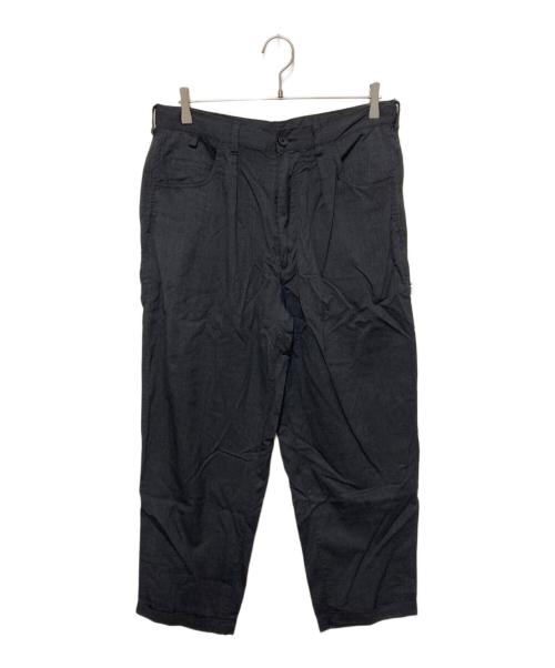 BROCHURE（ブローシュアー）BROCHURE (ブローシュアー) ウールスラックス グレー サイズ:Ｍの古着・服飾アイテム