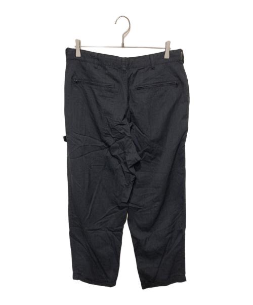 BROCHURE（ブローシュアー）BROCHURE (ブローシュアー) ウールスラックス グレー サイズ:Ｍの古着・服飾アイテム