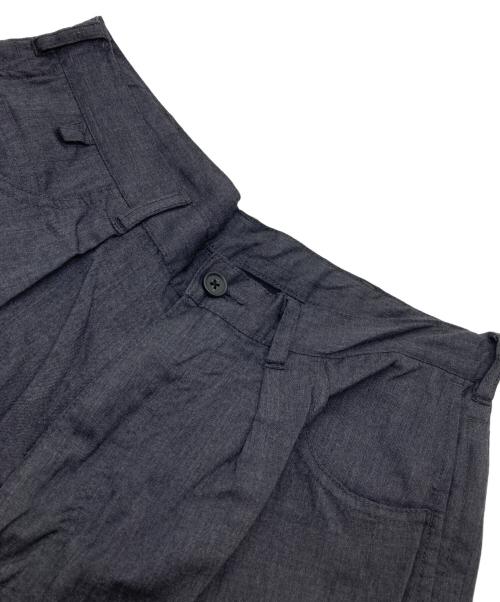 BROCHURE（ブローシュアー）BROCHURE (ブローシュアー) ウールスラックス グレー サイズ:Ｍの古着・服飾アイテム
