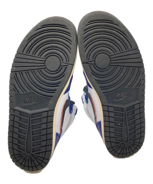 NIKE（ナイキ）NIKE (ナイキ) エア ジョーダン 1 レトロ ハイ OG ホワイト×ネイビー サイズ:US9.5の古着・服飾アイテム