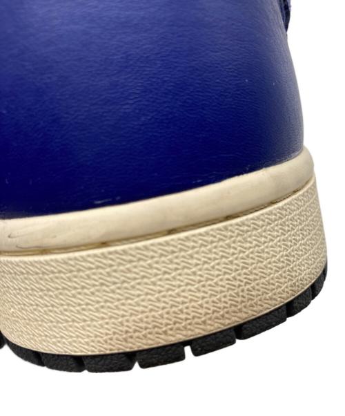 NIKE（ナイキ）NIKE (ナイキ) エア ジョーダン 1 レトロ ハイ OG ホワイト×ネイビー サイズ:US9.5の古着・服飾アイテム