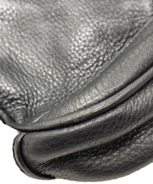 TORY BURCH（トリーバーチ）TORY BURCH (トリーバーチ) フラップレザーショルダーバッグ ブラック サイズ:なしの古着・服飾アイテム