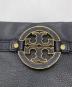 中古・古着 TORY BURCH (トリーバーチ) フラップレザーショルダーバッグ ブラック サイズ:なし：6000円