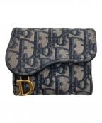 Christian Diorクリスチャン ディオール）の古着「オブリーク サドルコンパクトウォレット」