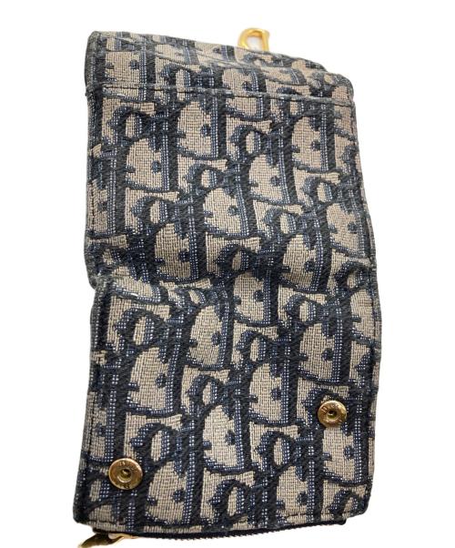 Christian Dior（クリスチャン ディオール）Christian Dior (クリスチャン ディオール) オブリーク サドルコンパクトウォレットの古着・服飾アイテム