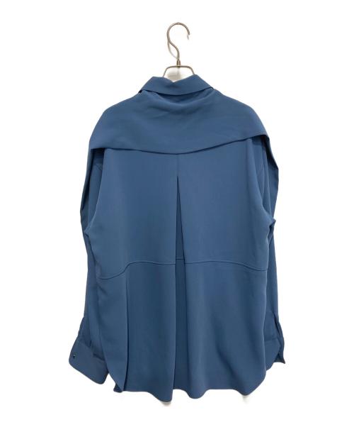 LiNoH（リノー）LiNoH (リノー) ボウタイ付きシャツ ブルー サイズ:1の古着・服飾アイテム