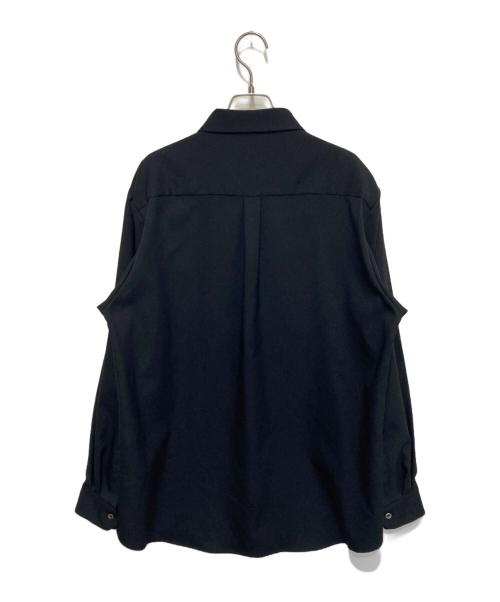 UNITED TOKYO（ユナイテッドトーキョー）UNITED TOKYO (ユナイテッドトーキョー) 花柄ストライプシャツ ブラック サイズ:2の古着・服飾アイテム