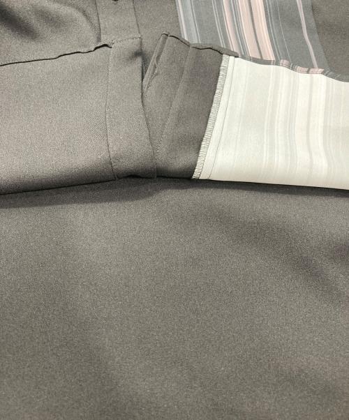 UNITED TOKYO（ユナイテッドトーキョー）UNITED TOKYO (ユナイテッドトーキョー) 花柄ストライプシャツ ブラック サイズ:2の古着・服飾アイテム