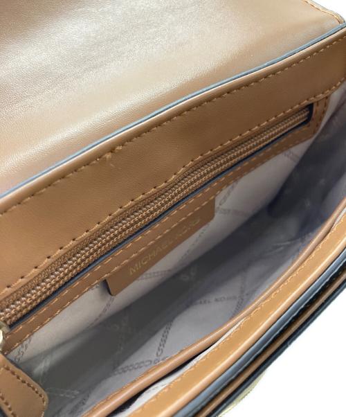 MICHAEL KORS（マイケル・コース）MICHAEL KORS (マイケル・コース) ブラッドショー ショルダーバッグ ブラウンの古着・服飾アイテム