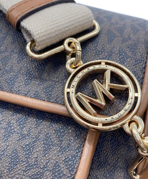 MICHAEL KORS（マイケル・コース）MICHAEL KORS (マイケル・コース) ブラッドショー ショルダーバッグ ブラウンの古着・服飾アイテム