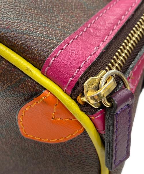 ETRO（エトロ）ETRO (エトロ) ミニボストンバッグ ブラウンの古着・服飾アイテム