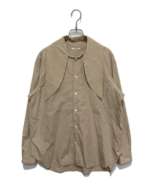 ORCIVAL（オーシバル）ORCIVAL (オーシバル) ラップカラーシャツ ベージュ サイズ:1の古着・服飾アイテム