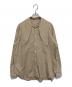 ORCIVAL（オーシバル）の古着「ラップカラーシャツ」｜ベージュ