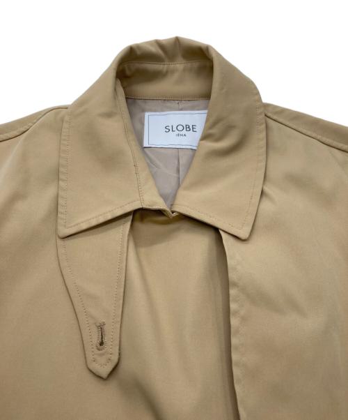SLOBE IENA（スローブ イエナ）SLOBE IENA (スローブ イエナ) コットンライクウォッシャブルトレンチコート ベージュ サイズ:38の古着・服飾アイテム