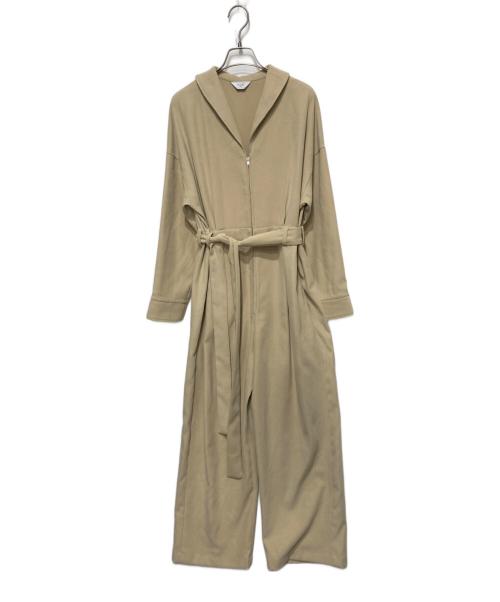 SLOBE IENA（スローブ イエナ）SLOBE IENA (スローブ イエナ) モールスキンオールインワン ベージュ サイズ:38の古着・服飾アイテム