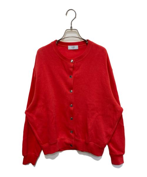 SLOBE IENA（スローブ イエナ）SLOBE IENA (スローブ イエナ) ダブルフェイスジャージースナップカーディガン レッド サイズ:FREEの古着・服飾アイテム