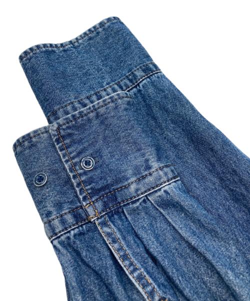 SLOBE IENA（スローブ イエナ）SLOBE IENA (スローブ イエナ) LE DENIMポイントカラーシャツ インディゴ サイズ:FREEの古着・服飾アイテム