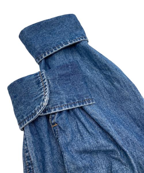 SLOBE IENA（スローブ イエナ）SLOBE IENA (スローブ イエナ) LE DENIMポイントカラーシャツ インディゴ サイズ:FREEの古着・服飾アイテム