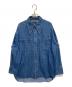 SLOBE IENA（スローブ イエナ）の古着「LE DENIMポイントカラーシャツ」｜インディゴ