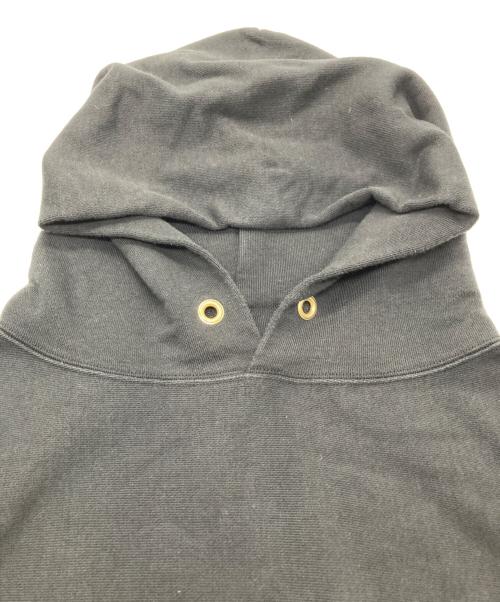 Champion REVERSE WEAVE（チャンピオン リバース ウィーブ）Champion REVERSE WEAVE (チャンピオン リバース ウィーブ) リバースウィーブ(R)フーデッドスウェットシャツ ブラック サイズ:XXLの古着・服飾アイテム
