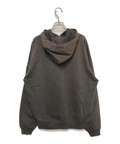 AURALEE（オーラリー）AURALEE (オーラリー) スーパーソフトスウェットビッグP/Oパーカー カーキ サイズ:4の古着・服飾アイテム