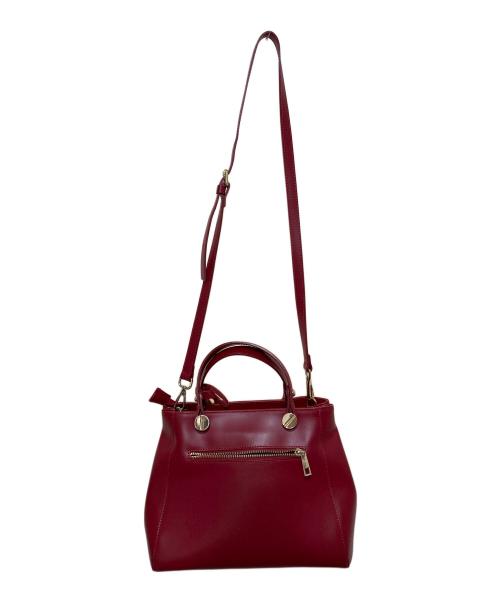 MARCO BIANCHINI（マルコビアンキーニ）MARCO BIANCHINI (マルコビアンキーニ) 2WAYショルダーバッグ レッドの古着・服飾アイテム
