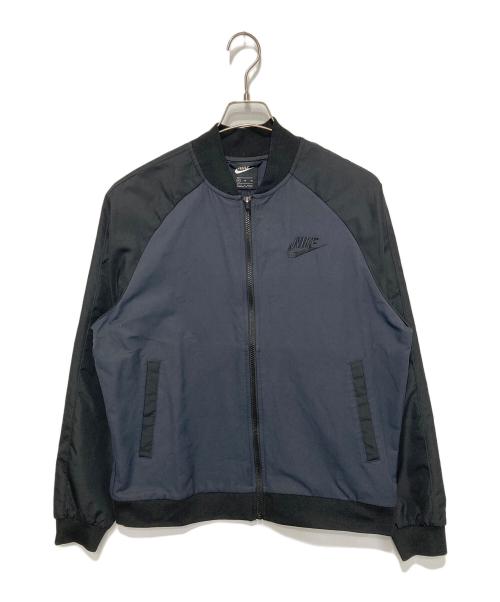 NIKE（ナイキ）NIKE (ナイキ) ウーブンプレイヤーズジャケット ネイビー×ブラック サイズ:XLの古着・服飾アイテム