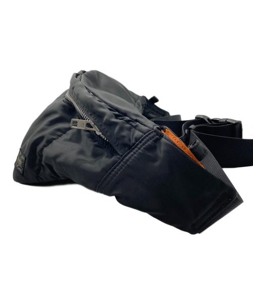 PORTER（ポーター）PORTER (ポーター) タンカー ウエストバッグ ブラックの古着・服飾アイテム