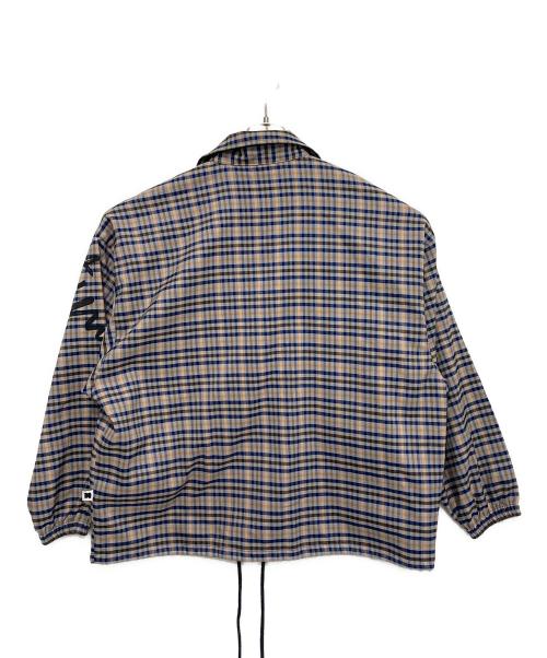 Naptime.（ナップタイム）Naptime. (ナップタイム) チェックコーチジャケット グレー×ネイビー サイズ:FREEの古着・服飾アイテム