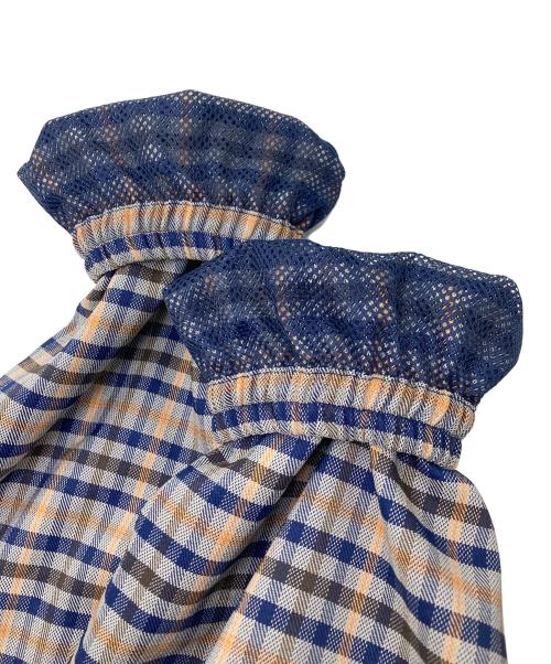 Naptime.（ナップタイム）Naptime. (ナップタイム) チェックコーチジャケット グレー×ネイビー サイズ:FREEの古着・服飾アイテム