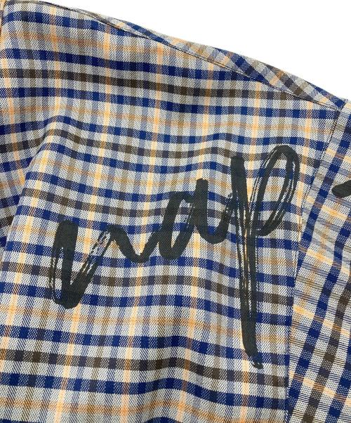 Naptime.（ナップタイム）Naptime. (ナップタイム) チェックコーチジャケット グレー×ネイビー サイズ:FREEの古着・服飾アイテム