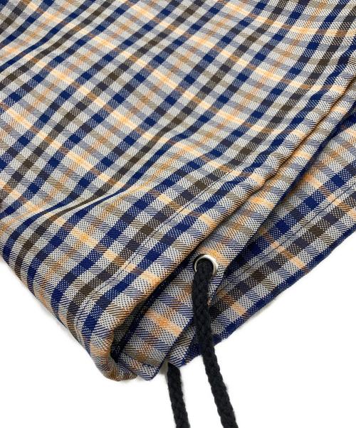 Naptime.（ナップタイム）Naptime. (ナップタイム) チェックコーチジャケット グレー×ネイビー サイズ:FREEの古着・服飾アイテム