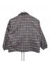 Naptime. (ナップタイム) チェックコーチジャケット グレー×ネイビー サイズ:FREE：9000円