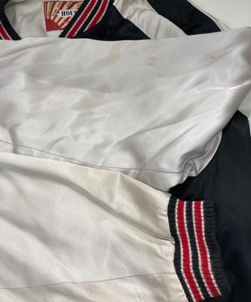 HOUSTON（ヒューストン）HOUSTON (ヒューストン) スカジャン スーベニアジャケット ブラック サイズ:Ｍの古着・服飾アイテム