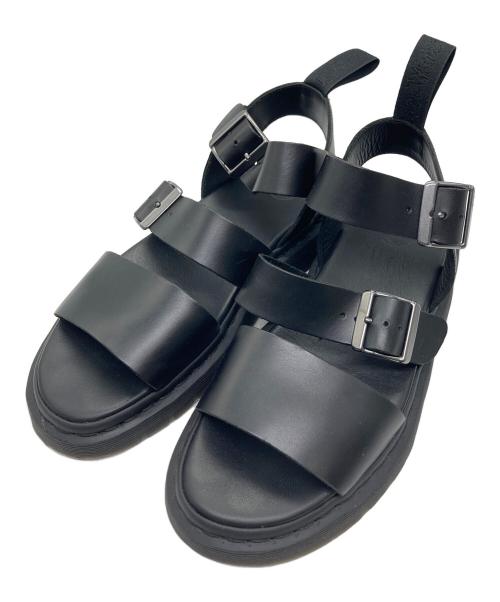 Dr.Martens（ドクターマーチン）Dr.Martens (ドクターマーチン) サンダル ブラック サイズ:UK8（26.5ｃｍ）の古着・服飾アイテム