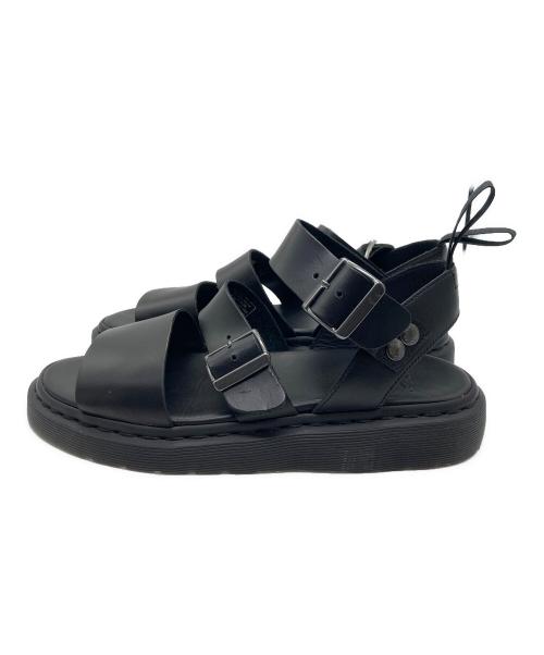 Dr.Martens（ドクターマーチン）Dr.Martens (ドクターマーチン) サンダル ブラック サイズ:UK8（26.5ｃｍ）の古着・服飾アイテム