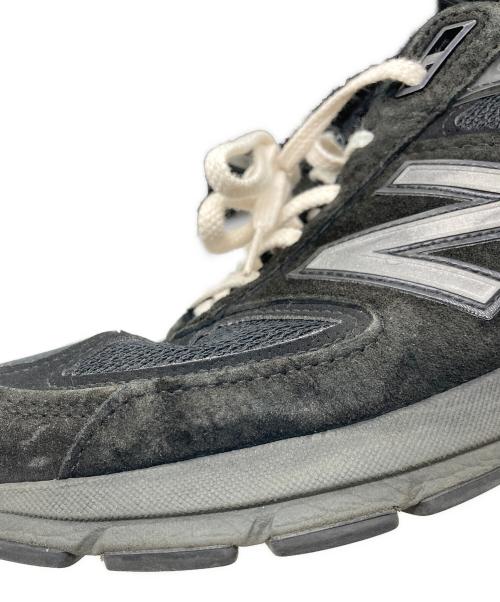 NEW BALANCE（ニューバランス）NEW BALANCE (ニューバランス) M990 BK5 ローカットスニーカー ブラック サイズ:27.5㎝の古着・服飾アイテム