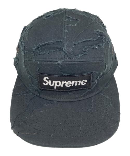 SUPREME（シュプリーム）SUPREME (シュプリーム) レイヤードカモキャンプキャップ ブラック サイズ:58㎝の古着・服飾アイテム