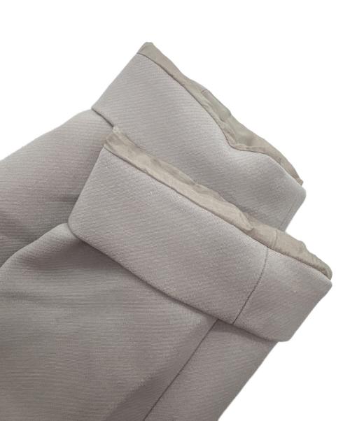 ENFOLD（エンフォルド）ENFOLD (エンフォルド) ダブルクロスフレアコート グレー サイズ:36の古着・服飾アイテム