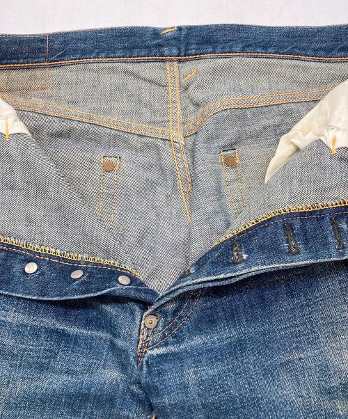 EVISU（エヴィス）EVISU (エヴィス) カモメプリント ボタンフライデニムパンツ インディゴ サイズ:91ｃｍ（W36)の古着・服飾アイテム